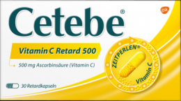 CETEBE Vitamin C Retardkapseln 500 mg 30 St