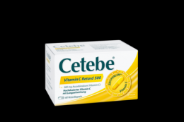 CETEBE Vitamin C Retardkapseln 500 mg 60 St