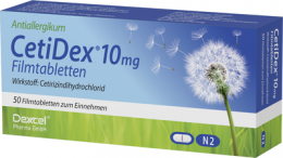 CETIDEX 10 mg Filmtabletten 50 St