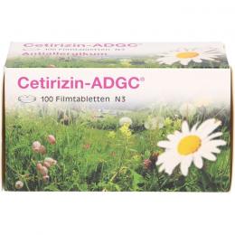 CETIRIZIN ADGC Filmtabletten 100 St.