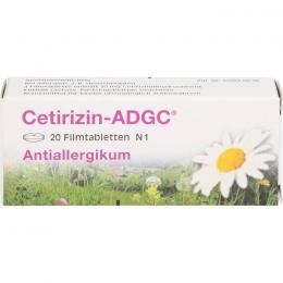 CETIRIZIN ADGC Filmtabletten 20 St.