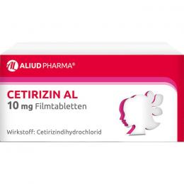 CETIRIZIN AL 10 mg Filmtabletten 7 St.