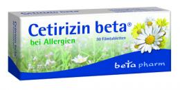 CETIRIZIN beta Filmtabletten 30 St