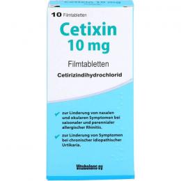 CETIXIN 10 mg Filmtabletten 10 St.