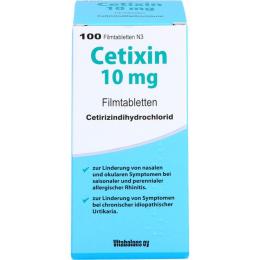 CETIXIN 10 mg Filmtabletten 100 St.