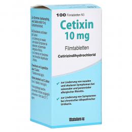 CETIXIN 10 mg Filmtabletten 100 St Filmtabletten