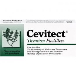 CEVITECT Thymian Pastillen 30 St.