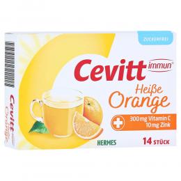 CEVITT immun heisse Orange zuckerfrei Granulat 14 St Granulat