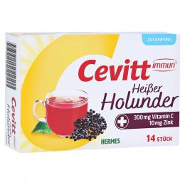 CEVITT immun heisser Holunder zuckerfrei Granulat 14 St Granulat