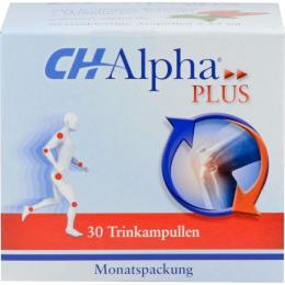 CH ALPHA Plus Trinkampullen 30 St. (750 ml)