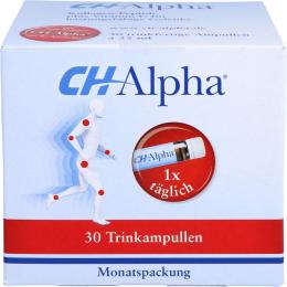 CH ALPHA Trinkampullen 30 St.