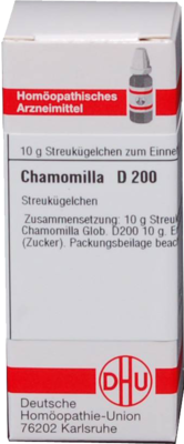 CHAMOMILLA D 200 Globuli 10 g