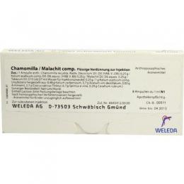 CHAMOMILLA/MALACHIT comp.Ampullen 8X1 ml