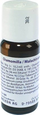CHAMOMILLA/MALACHIT comp.Mischung 50 ml