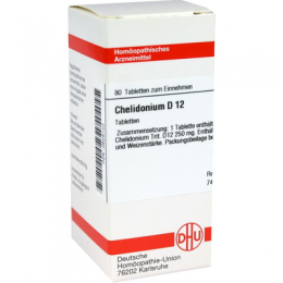 CHELIDONIUM D 12 Tabletten 80 St