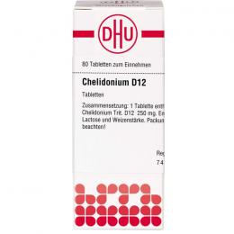 CHELIDONIUM D 12 Tabletten 80 St.