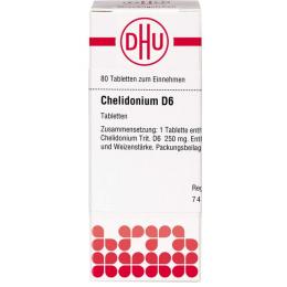 CHELIDONIUM D 6 Tabletten 80 St.