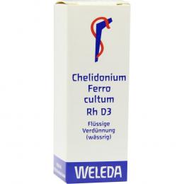 CHELIDONIUM FERRO cultum Rh D 3 Dilution 20 ml Dilution