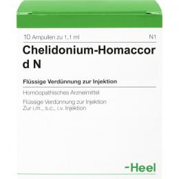 CHELIDONIUM-HOMACCORD N Ampullen 10 St.