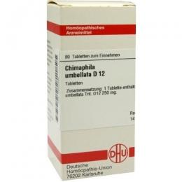 CHIMAPHILA UMBELLATA D 12 Tabletten 80 St.