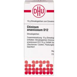 CHININUM ARSENICOSUM D 12 Globuli 10 g