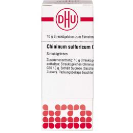 CHININUM SULFURICUM C 30 Globuli 10 g