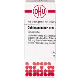 CHININUM SULFURICUM D 12 Globuli 10 g