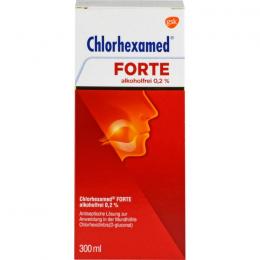 CHLORHEXAMED FORTE alkoholfrei 0,2% Lösung 300 ml