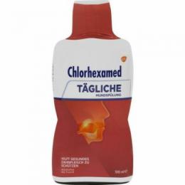 CHLORHEXAMED tägliche Mundspülung 0,06% 500 ml