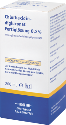 CHLORHEXIDINDIGLUCONAT Fertiglsung 0,2% 200 ml