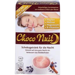 CHOCO NUIT Gute-Nacht-Schokogetränk Pulver 10 St.