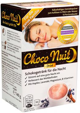 Choco Nuit Gute-Nacht-Schokogetränk Pulver 10 St Pulver