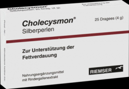 CHOLECYSMON Silberperlen 25 St