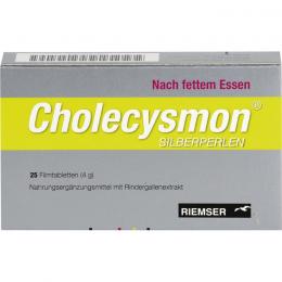 CHOLECYSMON Silberperlen 25 St.