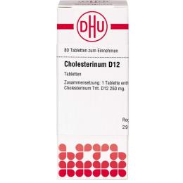 CHOLESTERINUM D 12 Tabletten 80 St.