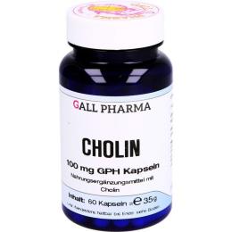 CHOLIN 100 mg GPH Kapseln 60 St. (35 g)