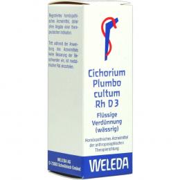 CICHORIUM PLUMBO cultum Rh D 3 Dilution 20 ml Dilution