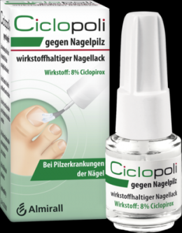 CICLOPOLI gegen Nagelpilz wirkstoffhalt.Nagellack 3.3 ml