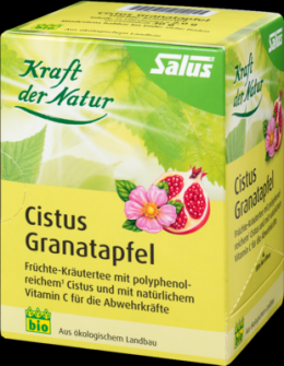 CISTUS GRANATAPFEL Tee Kraft der Natur Salus Fbtl. 15 St