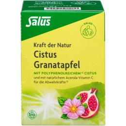 CISTUS GRANATAPFEL Tee Kraft der Natur Salus Fbtl. 15 St. (30 g)