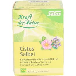CISTUS SALBEI Kräutertee Kraft d.Natur Salus Fbtl. 15 St.