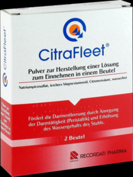 CITRAFLEET Plv.z.Her.e.Lsg.z.Einnehmen Beutel 2 St