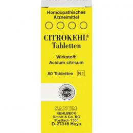 CITROKEHL Tabletten 80 St.