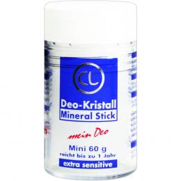 CL Deo-Kristall Mineral Stick Reise-Größe 60 g Stifte