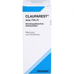 CLAUPAREST spag.Peka N Tropfen 100 ml