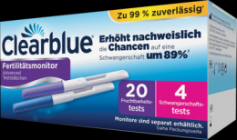 CLEARBLUE Fertilittsmonitor Teststbchen 20+4 24 St