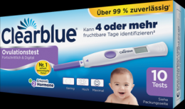 CLEARBLUE Ovulationstest fortschrittlich & digital 10 St