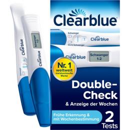 CLEARBLUE Schwangerschaftstest Kombipack Urin 2 St.