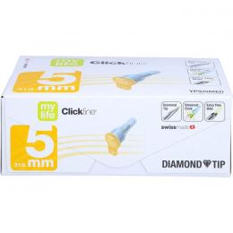 CLICKFINE Universal 5 Kanülen 0,25x5 mm 100 St.