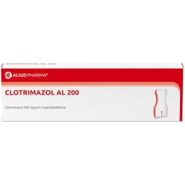 CLOTRIMAZOL AL 200 Vaginaltabletten 3 St.